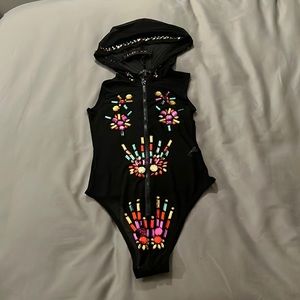 Club Exx mesh bodysuit